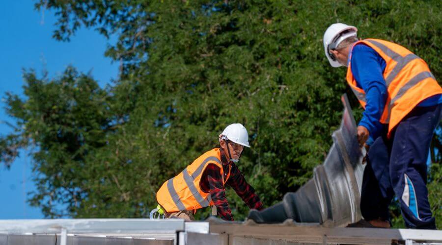 Professional metal roof installation in Laverne, OK
